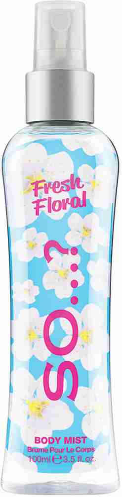 Fresh floral online body mist
