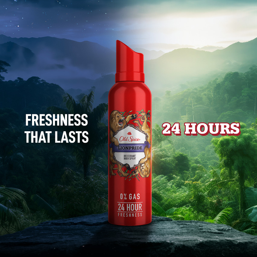 OLD SPICE LionPride Deodorant Spray For Men Price in India