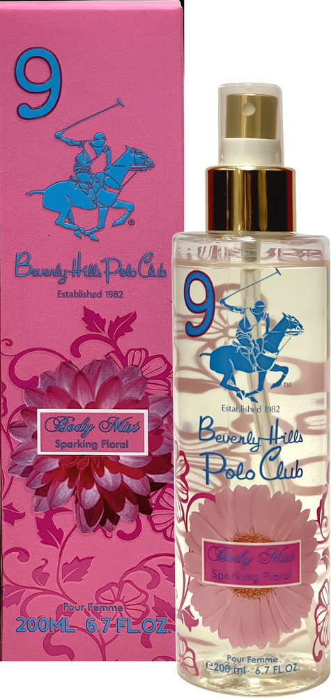 BEVERLY HILLS POLO CLUB Sparkling Floral No.9 Body Mist For Women Price in India Buy BEVERLY HILLS POLO CLUB Sparkling Floral No.9 Body Mist For Women Online In India
