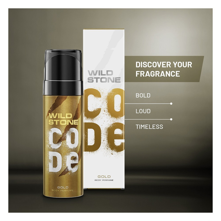 Wild Stone Code Gold Perfume Body Spray For Men Price in India