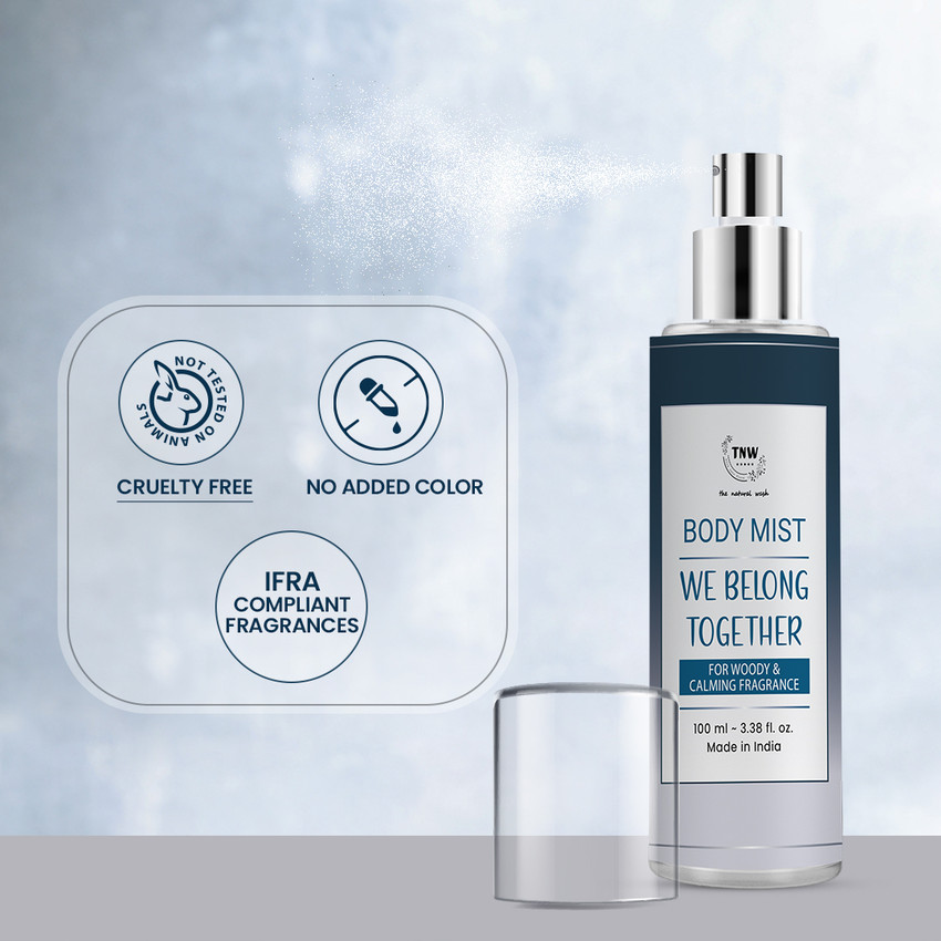 TNW The Natural Wash Body Mist We Belong Together For Woody