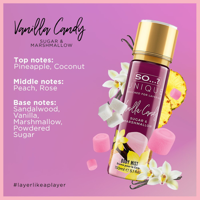 so Date Nght vanilla Candy Fresh Zest Berry Bliss Body Mist