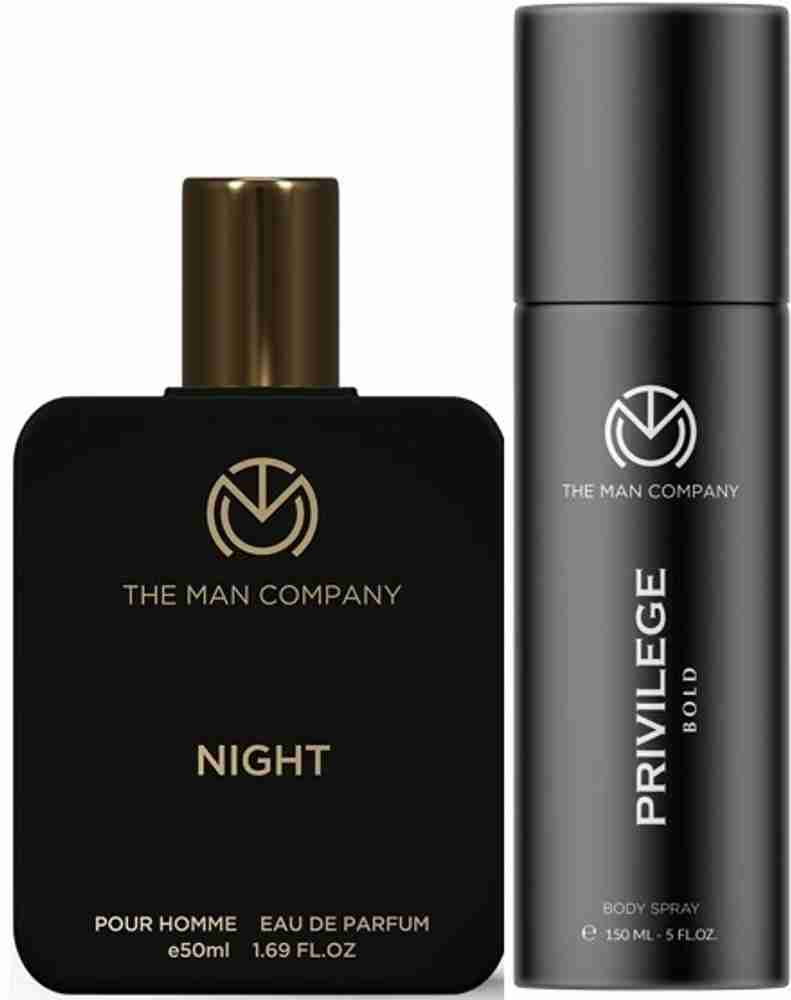 THE MAN COMPANY Bold Deodorant with Night EDP Perfume Body Spray