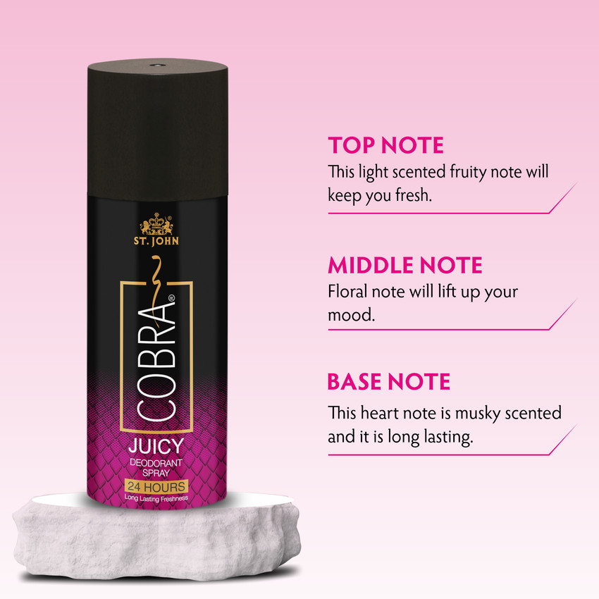 ST JOHN cobra limited edition deo juicy for men 150 ml Deodorant