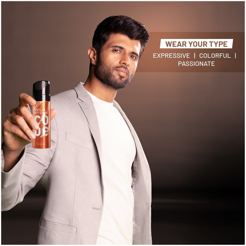 Wild Stone CODE Chrome Copper Steel Body Perfume for Men 150ml