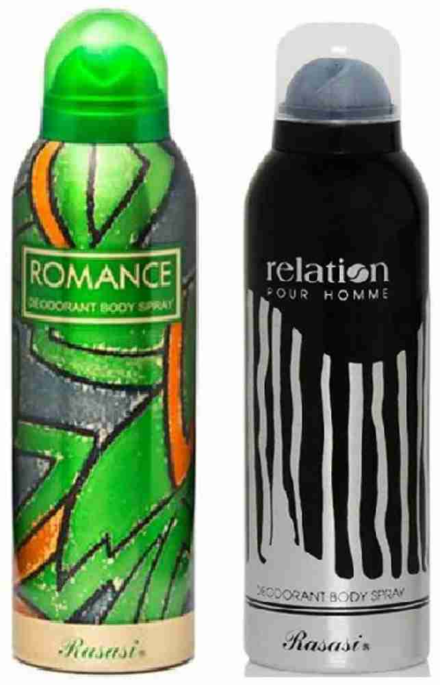 Romance deodorant body spray sales