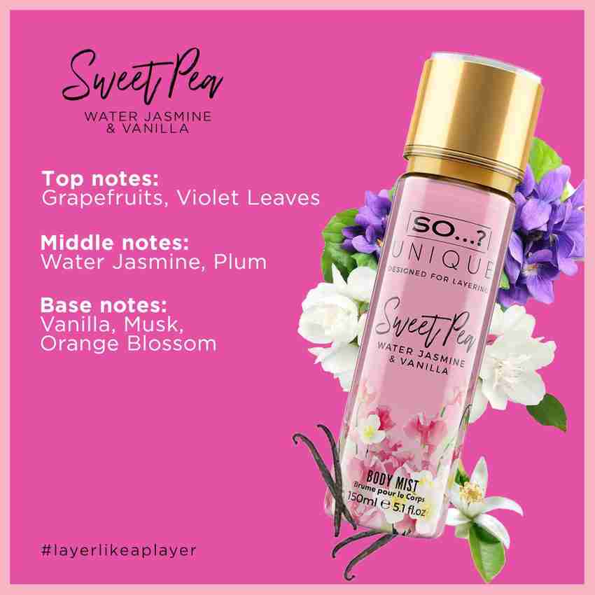 so Tropical Strom sugar Plum cashmere Sweet Pea Body Mist