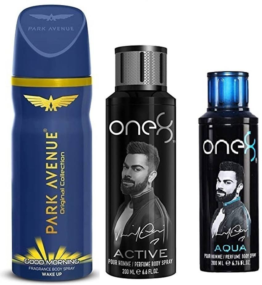 PARK AVENUE Good Morning One8 Aqua Active Perfume Body Spray For