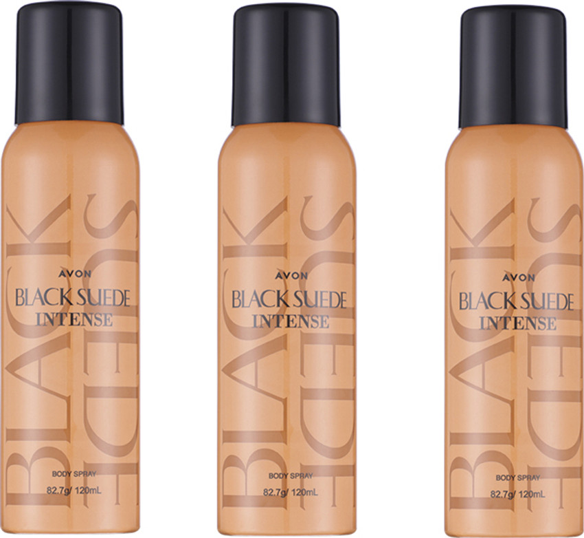 Black suede 2025 body spray