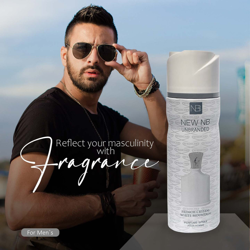 NEW NB French Crystal White Mountain Perfume Spray For Men