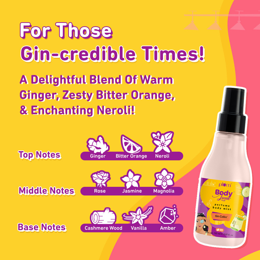Plum BodyLovin Gin Callin Long Lasting Floral Fruity Fragrance