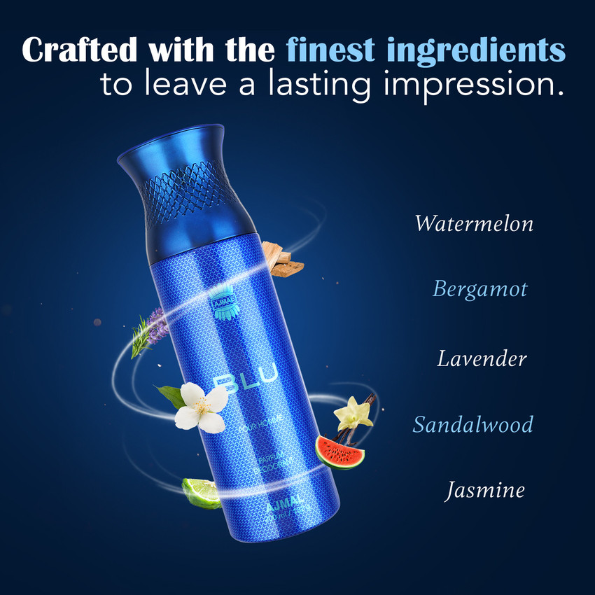 Ajmal Blu Homme Deodorant 200 ml Deodorant Spray For Men Price
