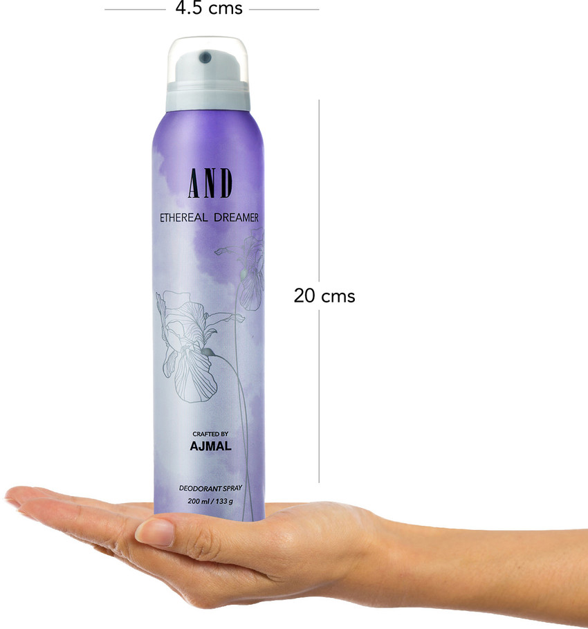 AND Ethereal Dreamer Deodorant 200ML Long lasting Crafted by Ajmal