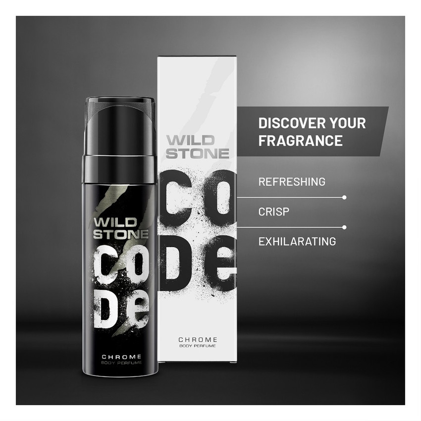 Wild Stone Code Chrome Perfume Body Spray For Men Price in