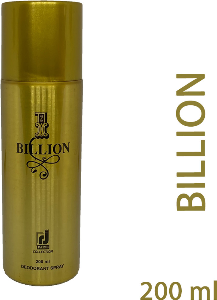 One million sales deodorant spray