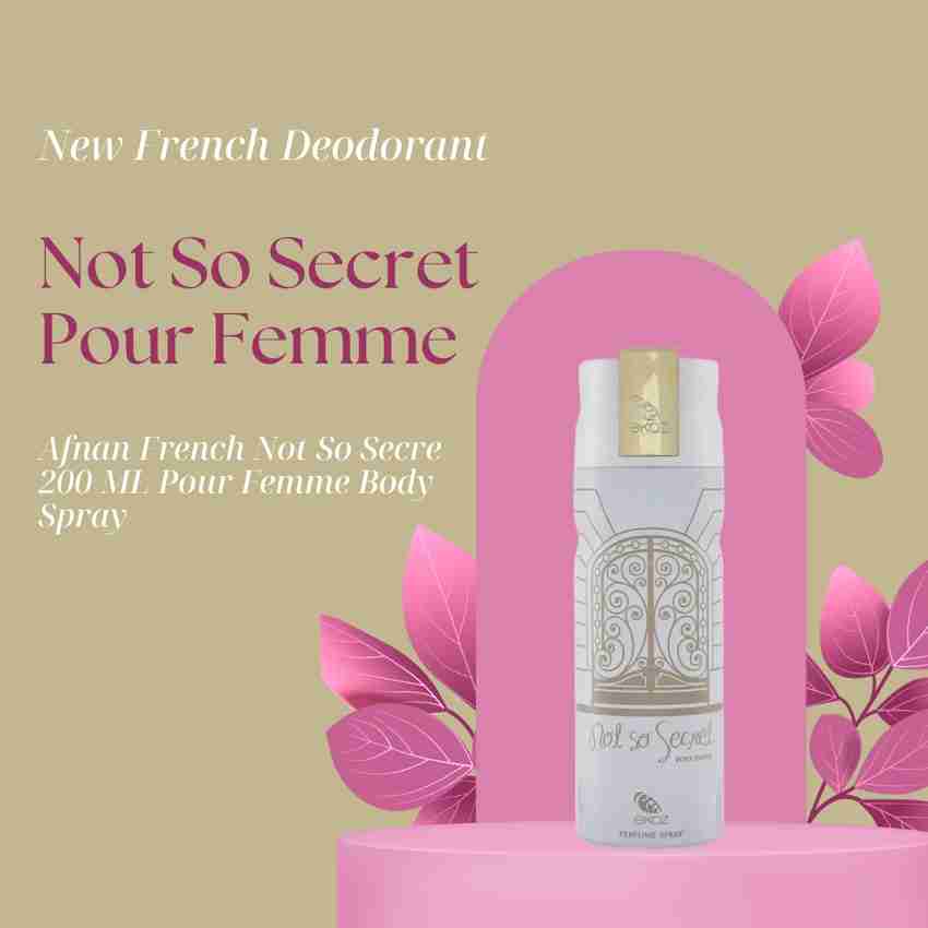 Not so secret perfume clearance