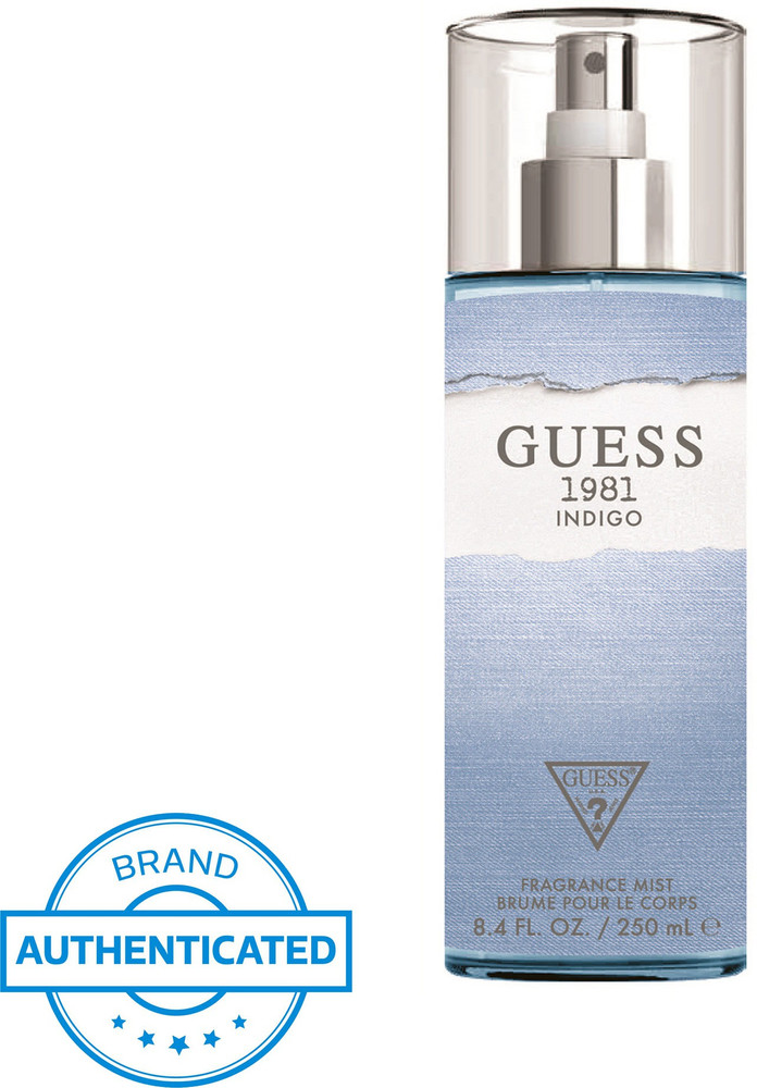 GUESS 1981 Indigo Body Mist For Women Price in India Buy GUESS 1981 Indigo Body Mist For Women Online In India Reviews Ratings Flipkart