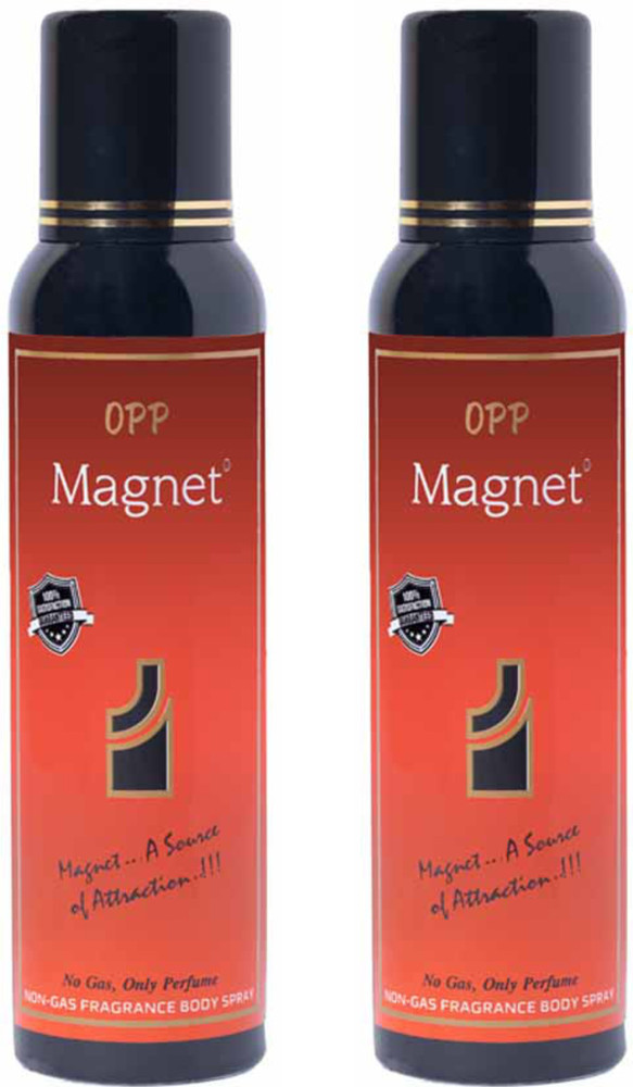 OSSA Magnet OPP No Gas Deo Combo Perfume Body Spray For Men