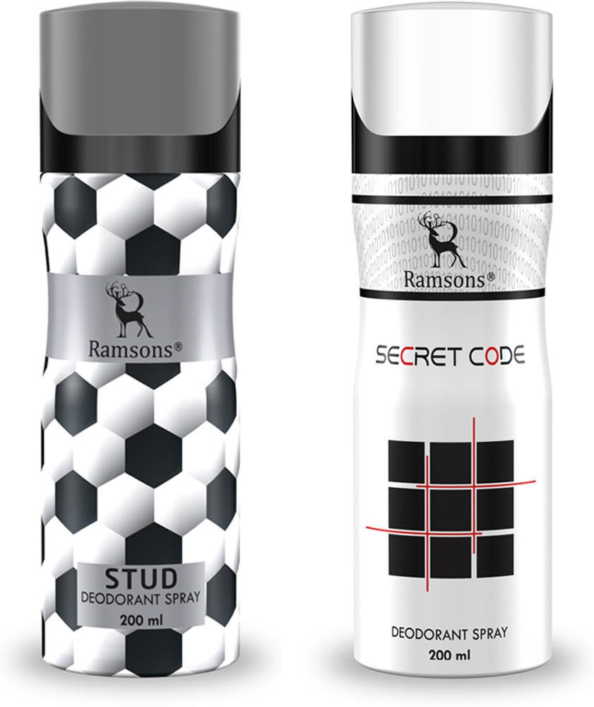 RAMSONS Secret Code and STUD Deodorant Combo Deodorant Spray For
