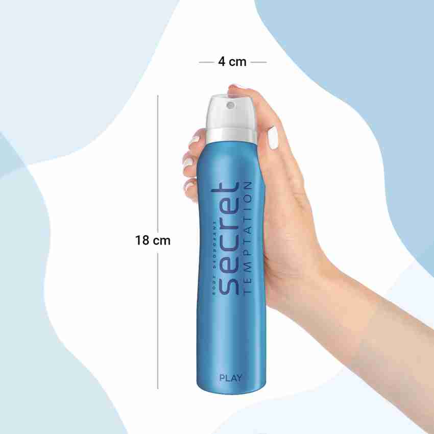 Secret temptation play deodorant spray online