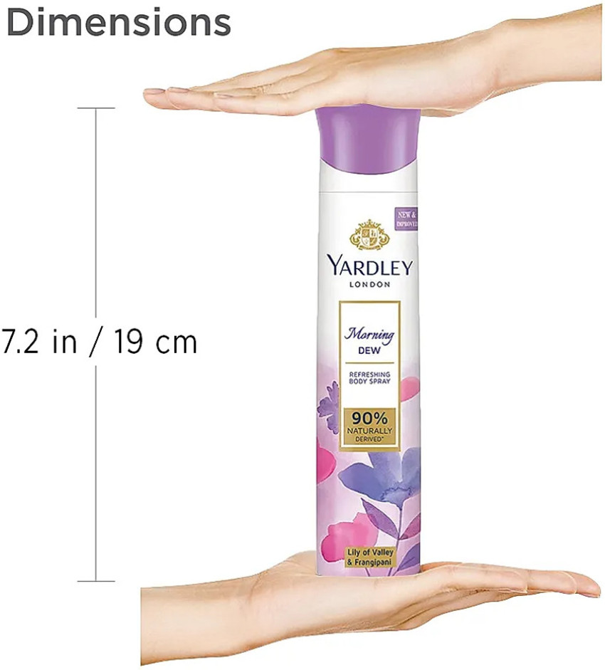 Yardley lavender body spray top