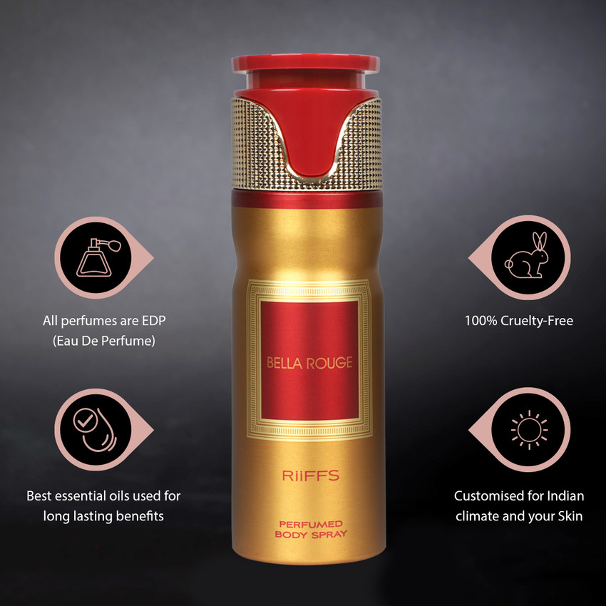 RiiFFS Set of 2 Premium Deodorant Mon Lumiere Bella Rouge