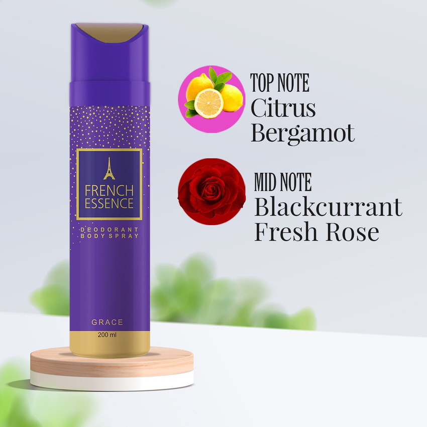 FRENCH ESSENCE Grace Long Lasting Deodorant Spray For Women