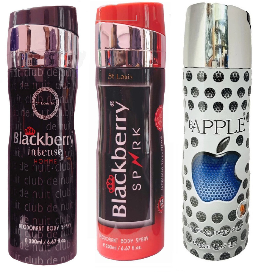 Blackberry body sales spray