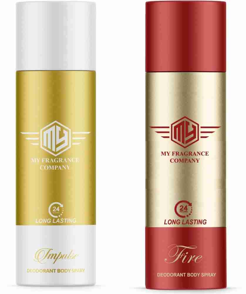 My Fragrance Fragrance Original Impulse or fire Deodorant Set For