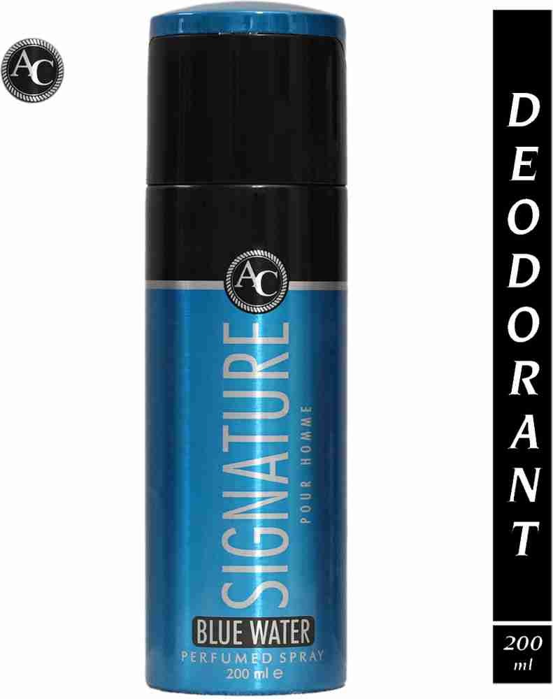 Blue water body store spray