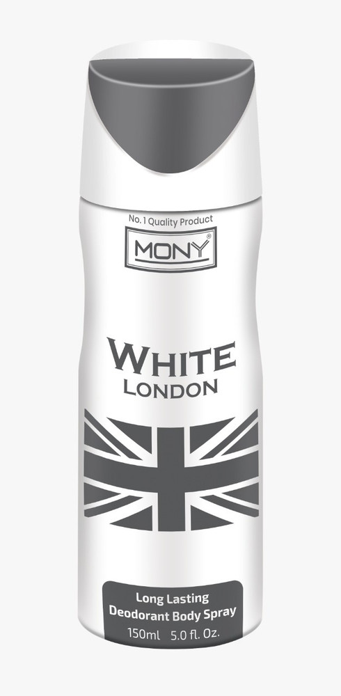 White hotsell body spray
