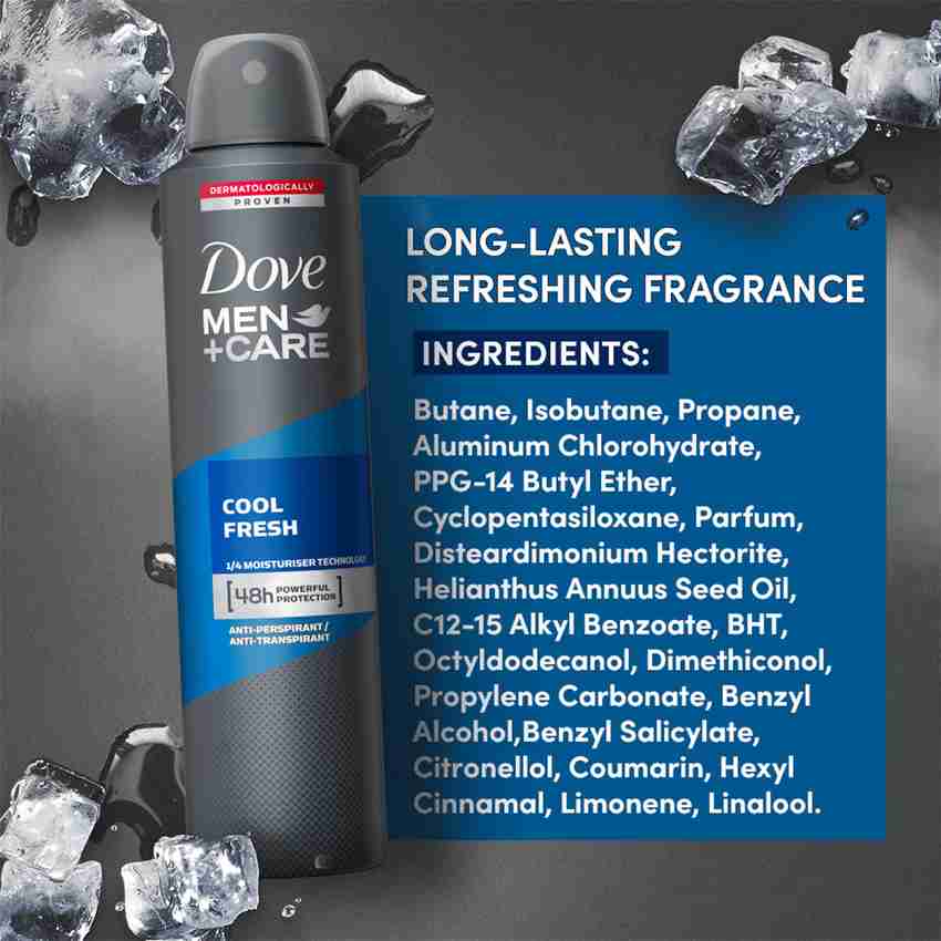 Dove antiperspirant deals deodorant dry spray