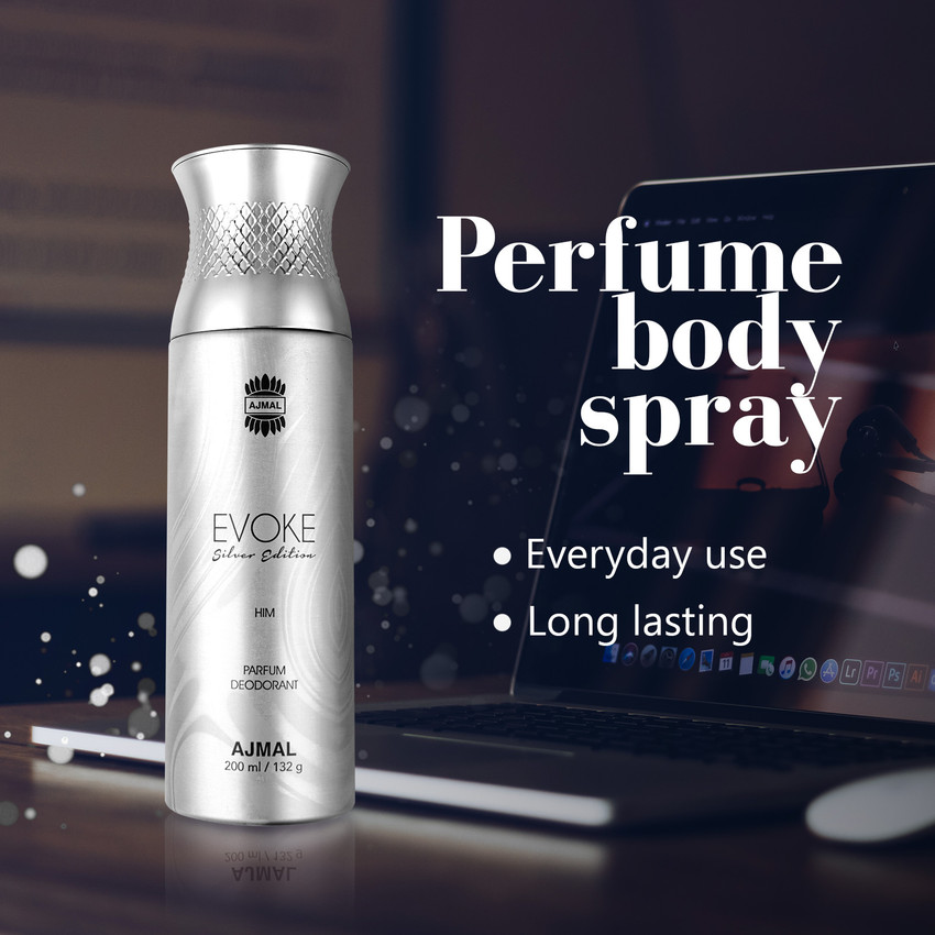 Ajmal Evoke Silver Edition Him Deodorant 200 ml Deodorant Spray