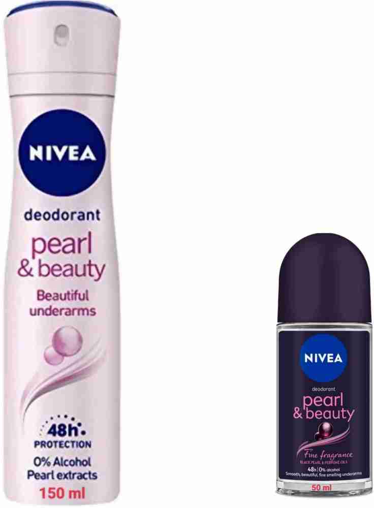 NIVEA Pearl Beauty Deo 150 ML And Pearl Beauty Fine Fragrance