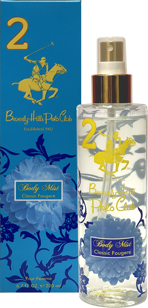 BEVERLY HILLS POLO CLUB Classic Fougere No.2 Body Mist For Women Price in India Buy BEVERLY HILLS POLO CLUB Classic Fougere No.2 Body Mist For Women Online In India