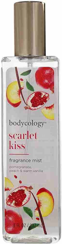Bodycology Scarlet Kiss Fragrance Mist 8 Fl Oz Body Mist For Men