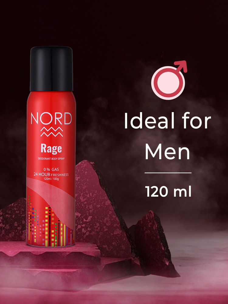 NORD Rage 120 ml Each Perfume Body Spray For Men Price in