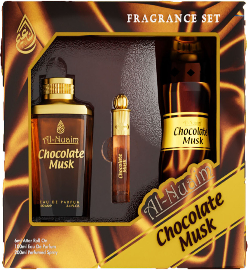 Buy Al Nuaim Chocolate 6 ml Attar Roll 100 ml Perfum 200 ml