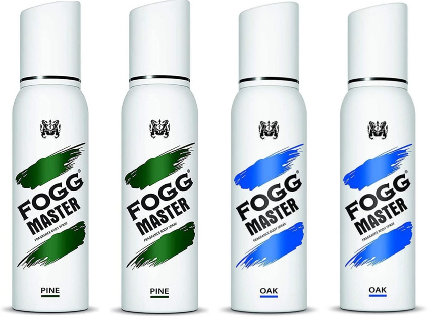 FOGG Master Pine 2pcs 120ml Oak 2pcs 120ml Pack of 4 Perfume