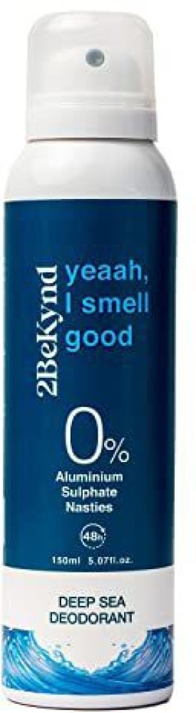 2BEKYND Deep Sea Deodorant Spray - 150 ml Deodorant Spray - For