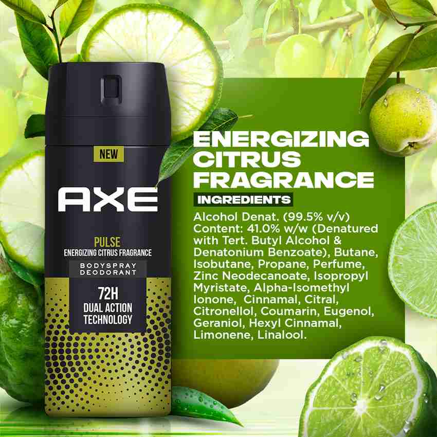 AXE Pulse Long Lasting Deodorant Bodyspray For Men Deodorant Spray