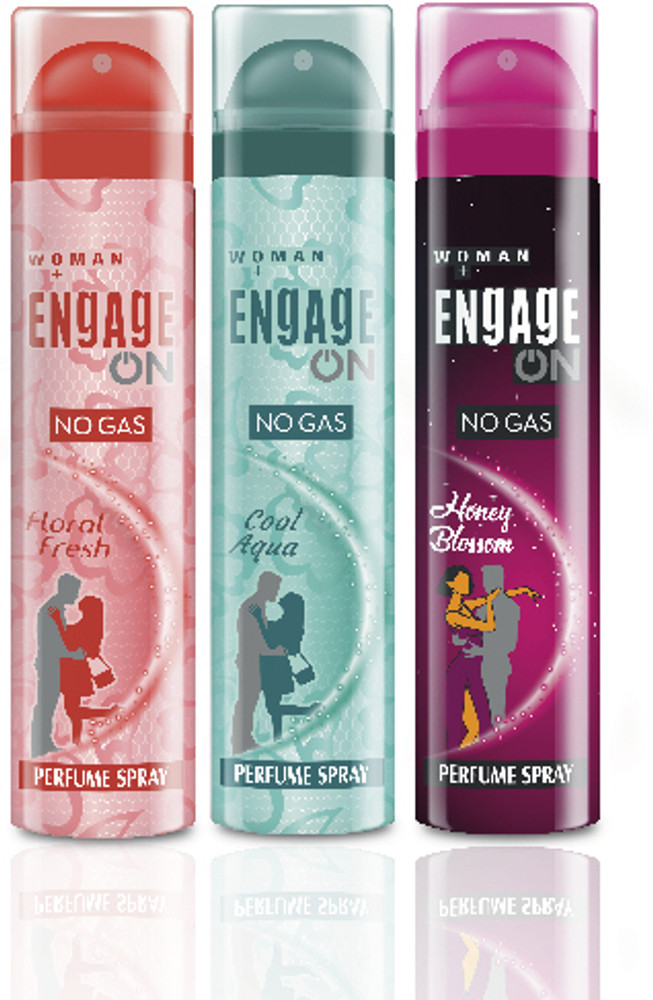 Engage ON Perfume Spray 100ml each Perfume Body Spray For Women