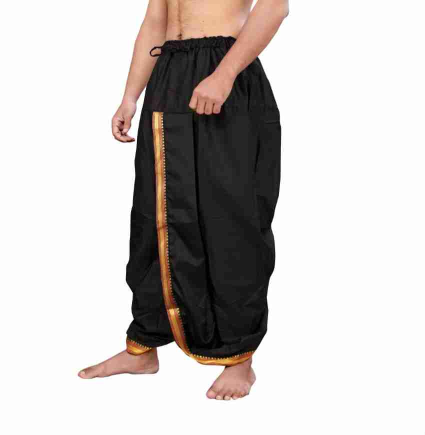 Black 2025 colour dhoti