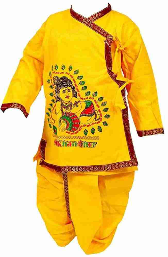 Krishna dhoti kurta shop