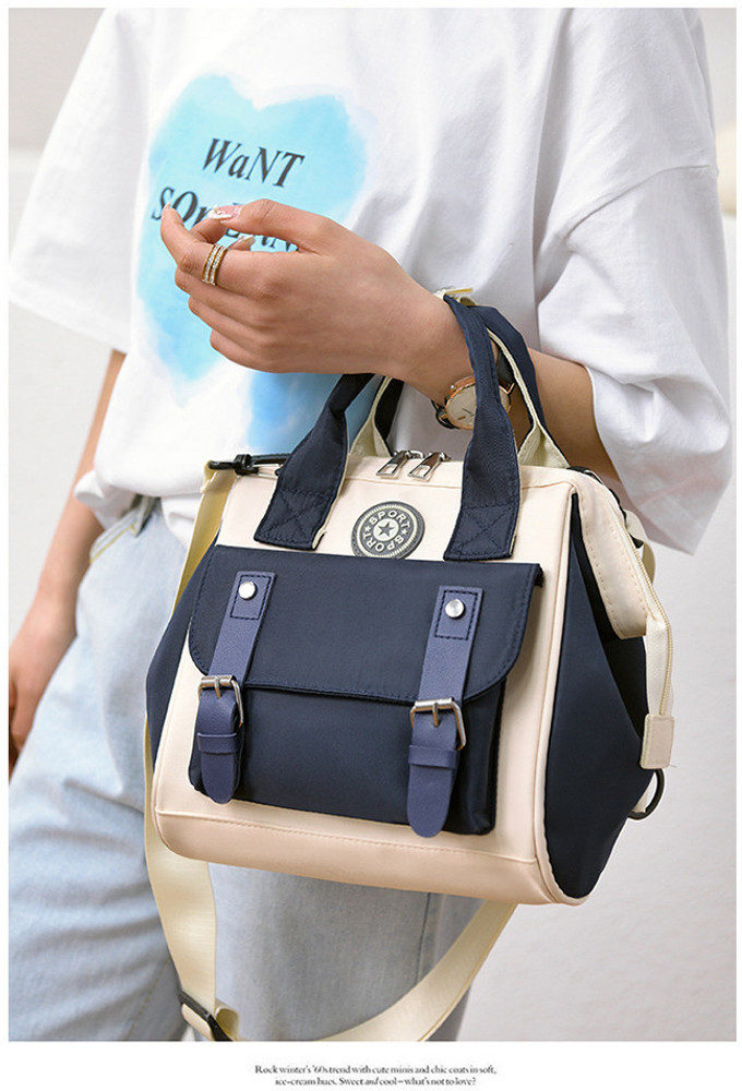 Convertible Baby Diaper Backpack Tote Sling Bag for Mother