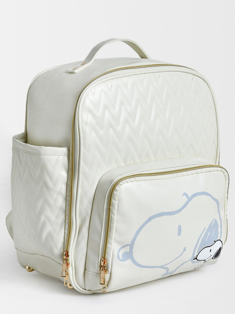 Snoopy diaper bag top