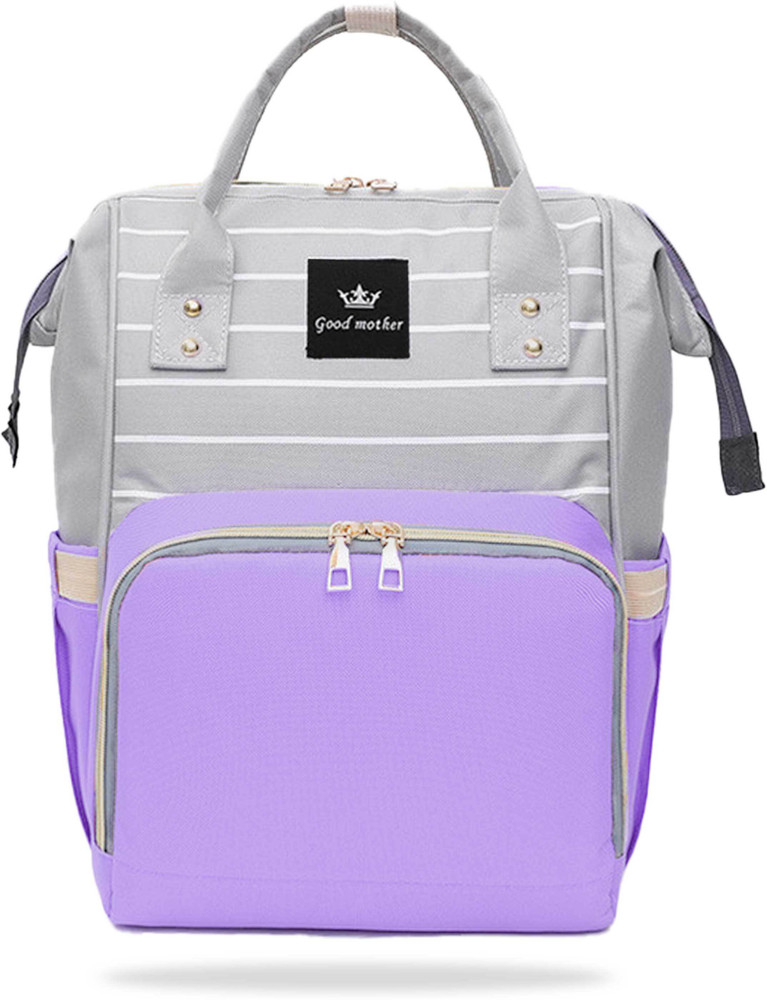 Light purple diaper bag sales