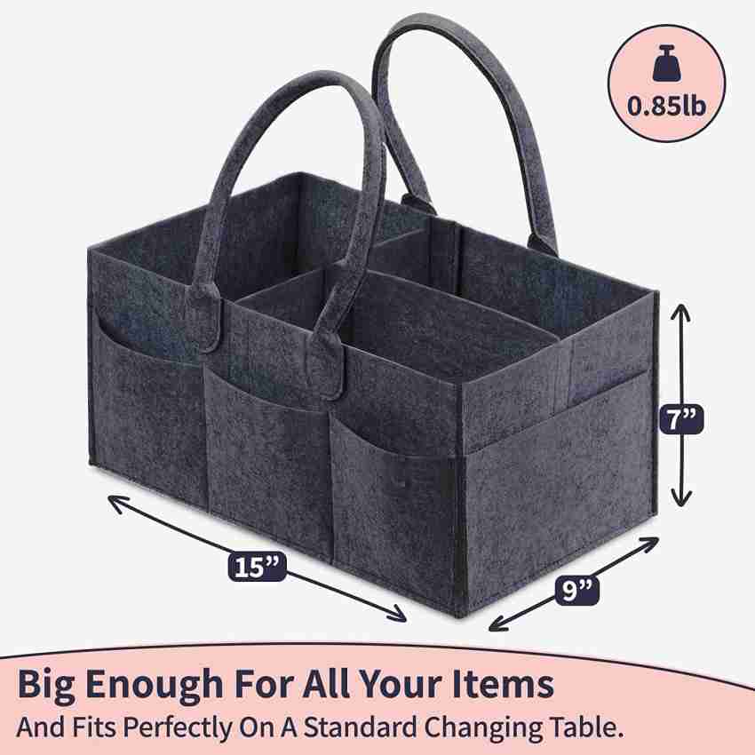 Simple Solid Diaper Bag Diaper Caddy Organizer Portable Nursery Storage Bag  Nappy Bag Wipes Bags, Don't Miss These Great Deals
