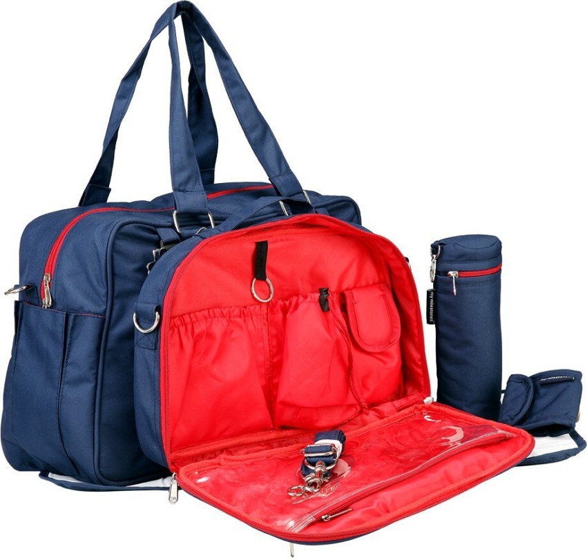 My Milestones Diaper Bag Duo Detach - Navy Blue [+info]