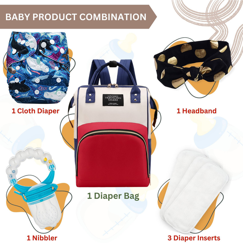 Bembika Reusable Cloth Diaper for Baby Maternity Backpack Cloth Diaper Inserts Baby Diaper Bag BE2455 Buy Baby Care Products in India Flipkart